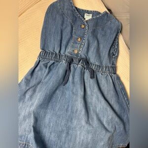 Old‎ navy cotton blend chambray dress